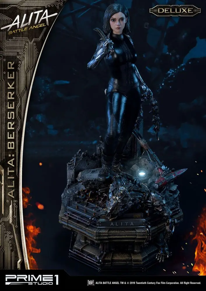 Alita: Battle Angel 1/4 Alita Berserker Deluxe Version szobor figura 64 cm termékfotó