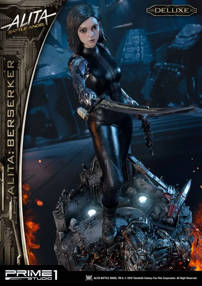 Alita: Battle Angel 1/4 Alita Berserker Deluxe Version szobor figura 64 cm termékfotó