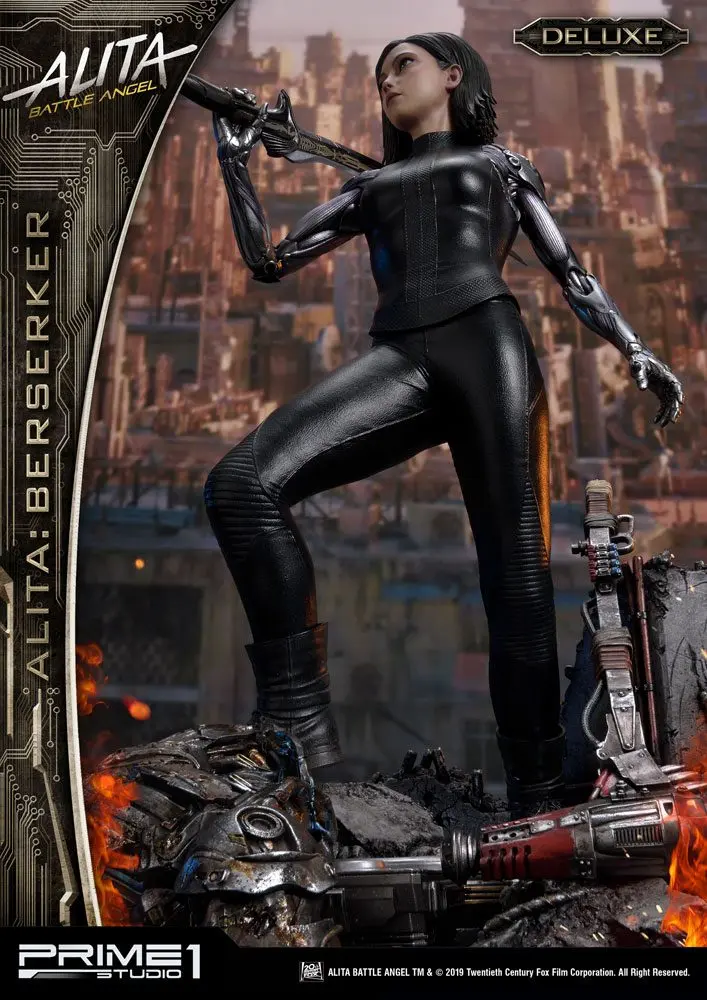 Alita: Battle Angel 1/4 Alita Berserker Deluxe Version szobor figura 64 cm termékfotó
