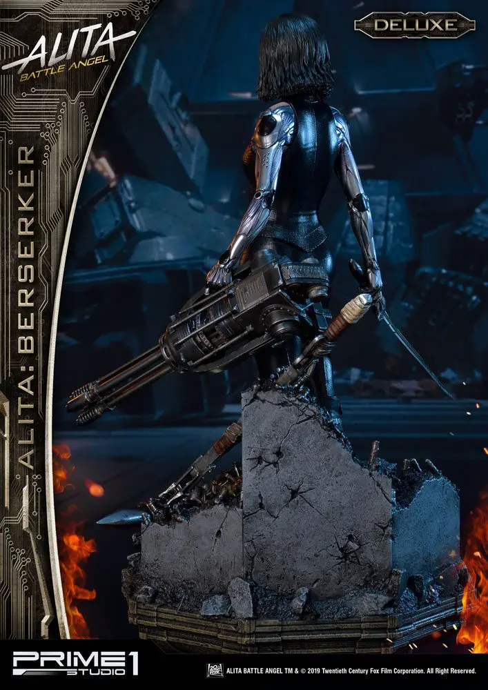 Alita: Battle Angel 1/4 Alita Berserker Deluxe Version szobor figura 64 cm termékfotó