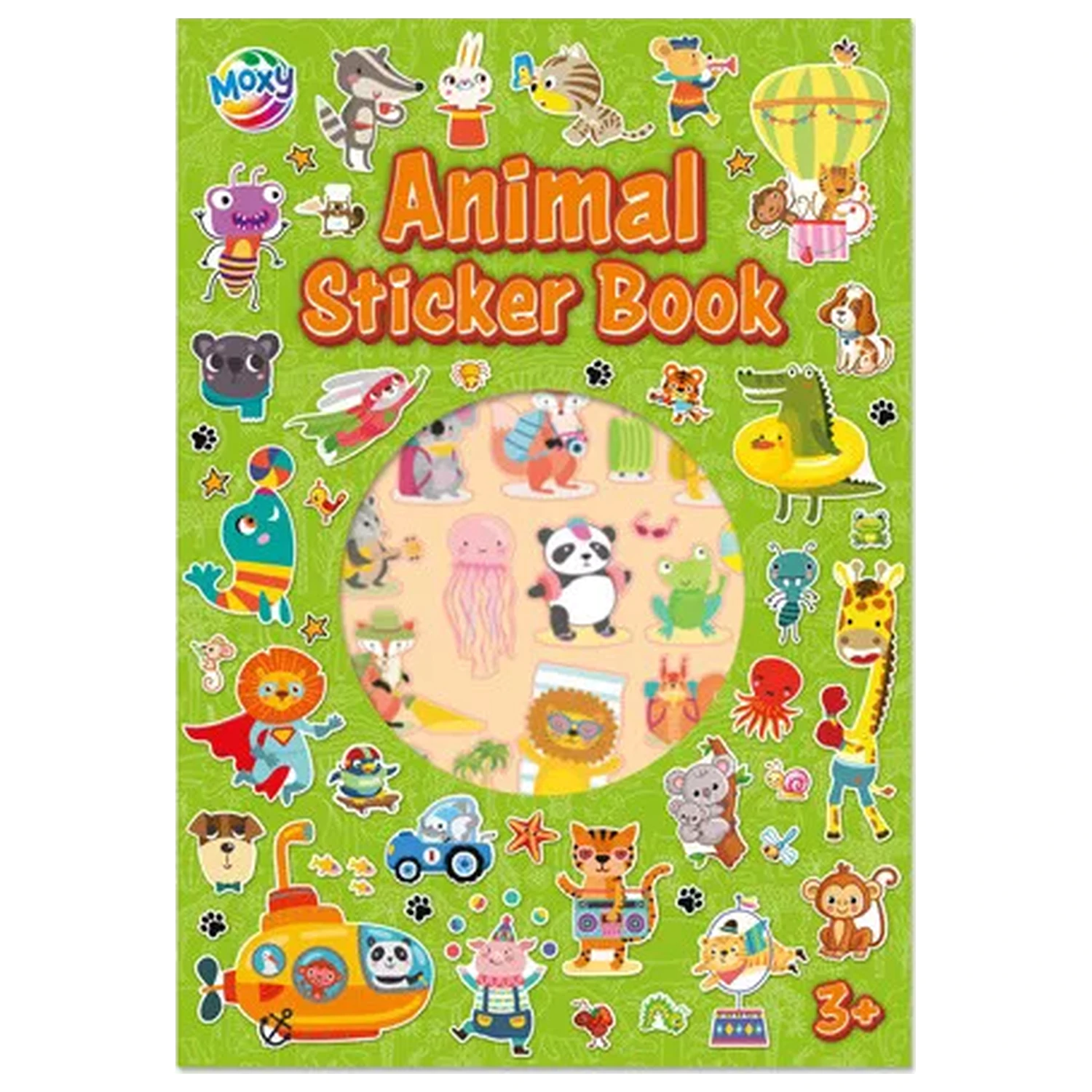 Állatos Fun matricás album 8 ív termékfotó