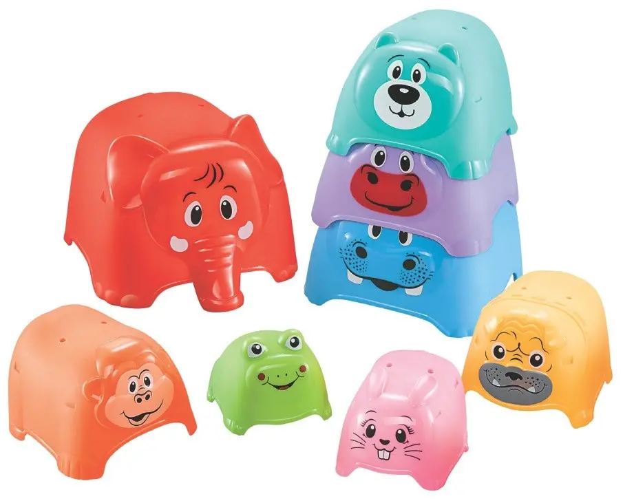 Állatos kézségfejlesztő építő játék termékfotó