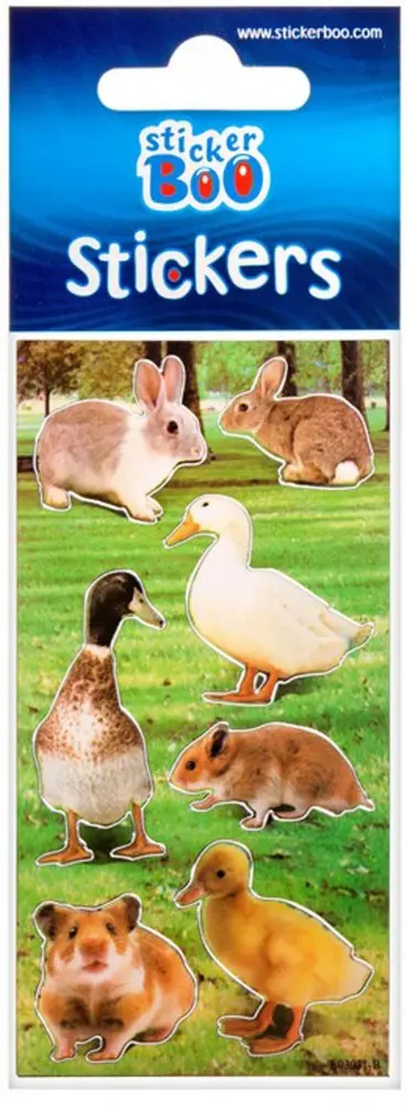 Állatos matrica ezüst díszítéssel termékfotó