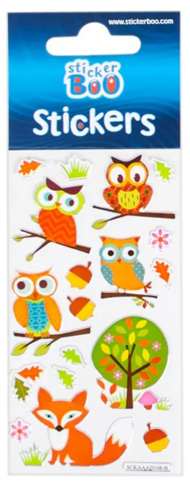 Állatos matrica ezüst díszítéssel termékfotó