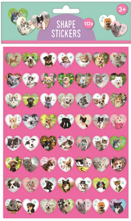 Állatos matrica szett termékfotó