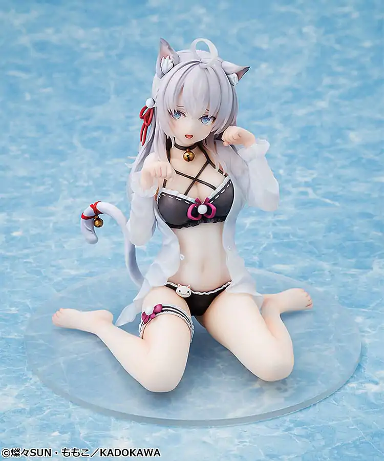 Alya Sometimes Hides Her Feelings in Russian 1/7 Alisa Mikhailovna Kujou: Light Novel Catgirl Ver. Illustration by Momoco szobor figura 13 cm termékfotó