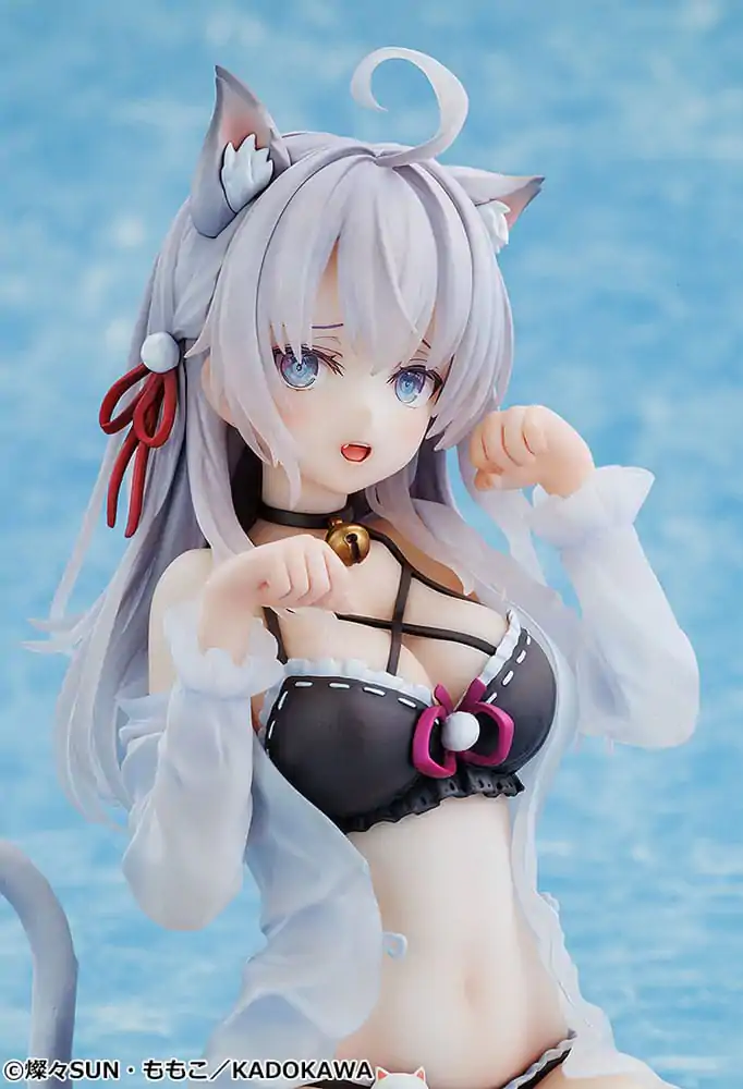 Alya Sometimes Hides Her Feelings in Russian 1/7 Alisa Mikhailovna Kujou: Light Novel Catgirl Ver. Illustration by Momoco szobor figura 13 cm termékfotó
