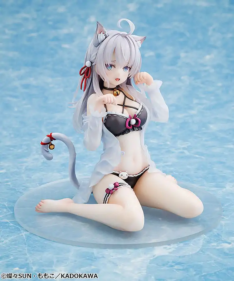 Alya Sometimes Hides Her Feelings in Russian 1/7 Alisa Mikhailovna Kujou: Light Novel Catgirl Ver. Illustration by Momoco szobor figura 13 cm termékfotó