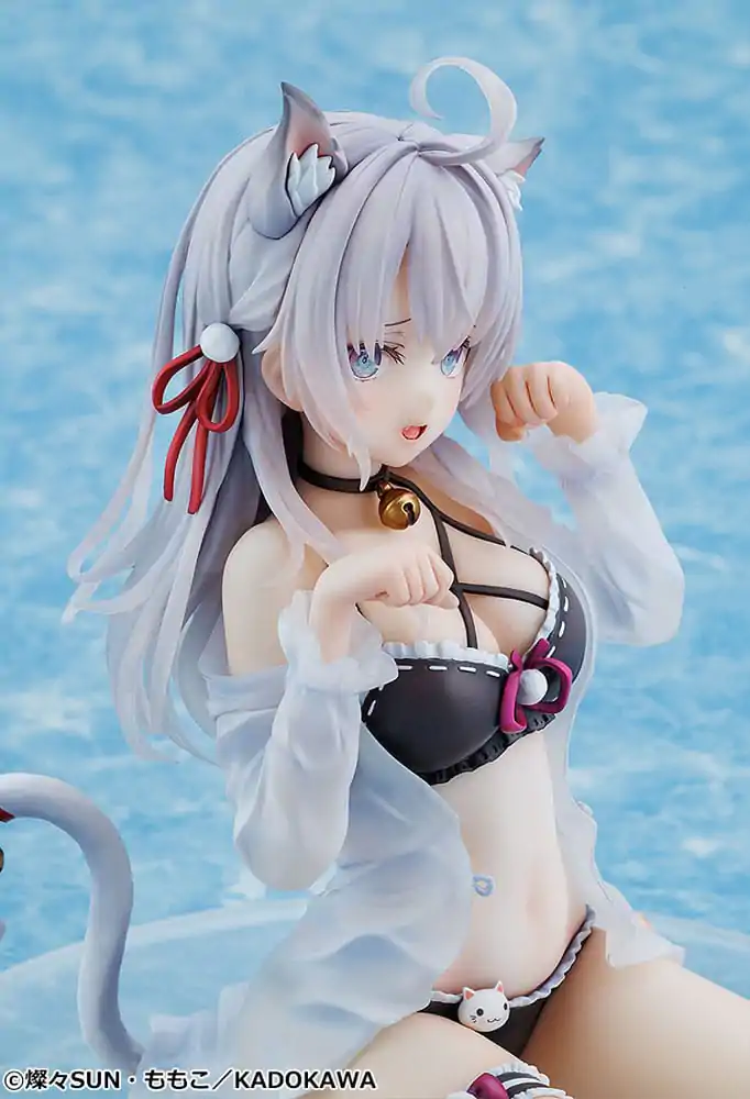 Alya Sometimes Hides Her Feelings in Russian 1/7 Alisa Mikhailovna Kujou: Light Novel Catgirl Ver. Illustration by Momoco szobor figura 13 cm termékfotó