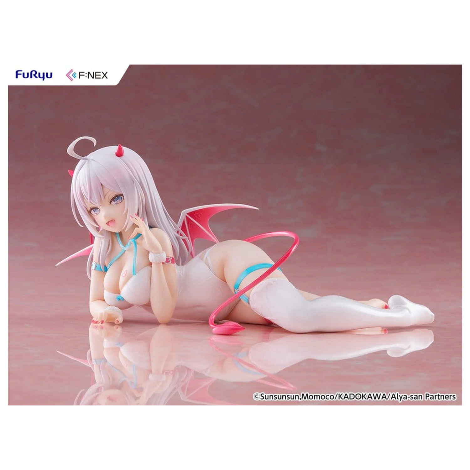 Alya Sometimes Hides Her Feelings in Russian 1/7 Alya Succubus Ver. PVC figura 8 cm termékfotó