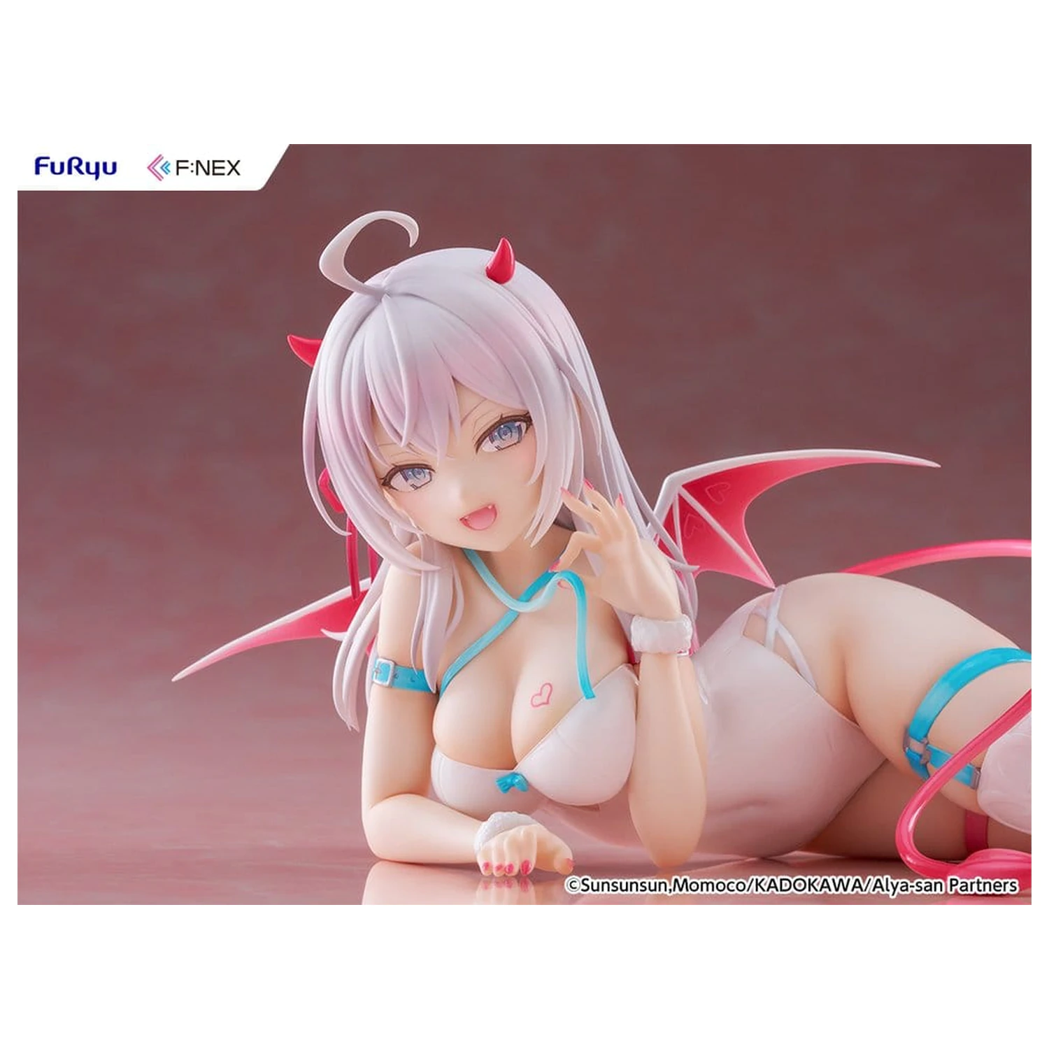 Alya Sometimes Hides Her Feelings in Russian 1/7 Alya Succubus Ver. PVC figura 8 cm termékfotó