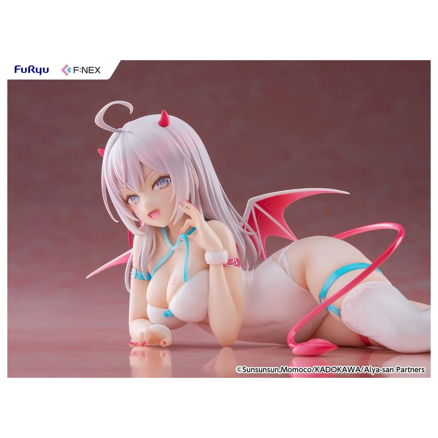 Alya Sometimes Hides Her Feelings in Russian 1/7 Alya Succubus Ver. PVC figura 8 cm termékfotó