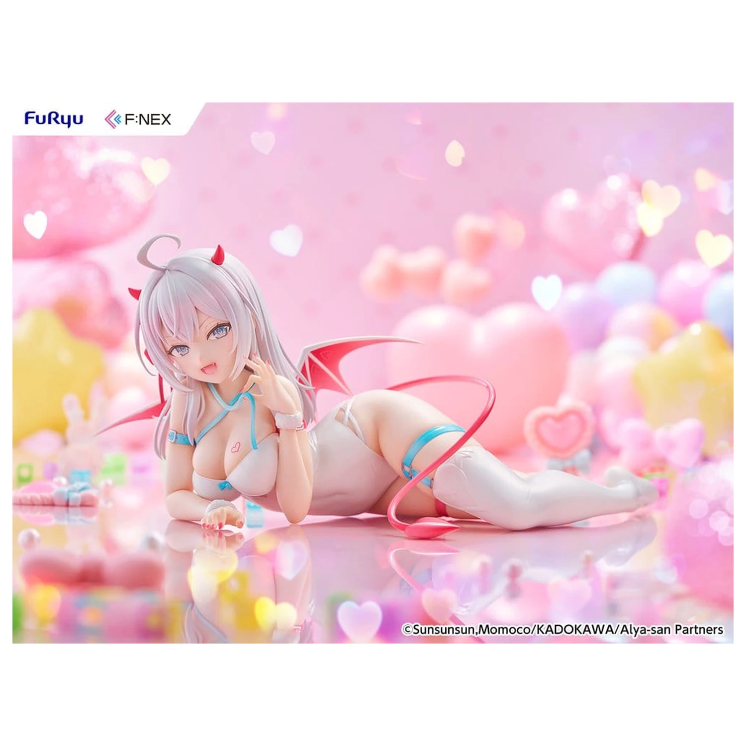 Alya Sometimes Hides Her Feelings in Russian 1/7 Alya Succubus Ver. PVC figura 8 cm termékfotó