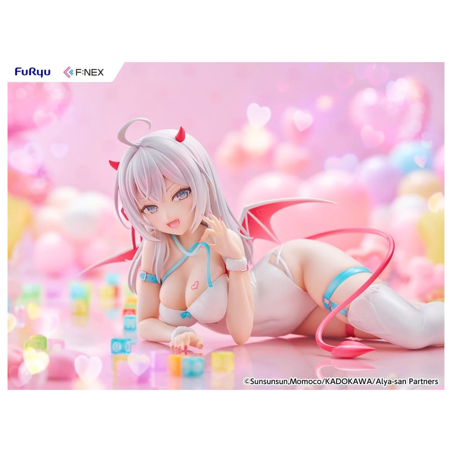 Alya Sometimes Hides Her Feelings in Russian 1/7 Alya Succubus Ver. PVC figura 8 cm termékfotó