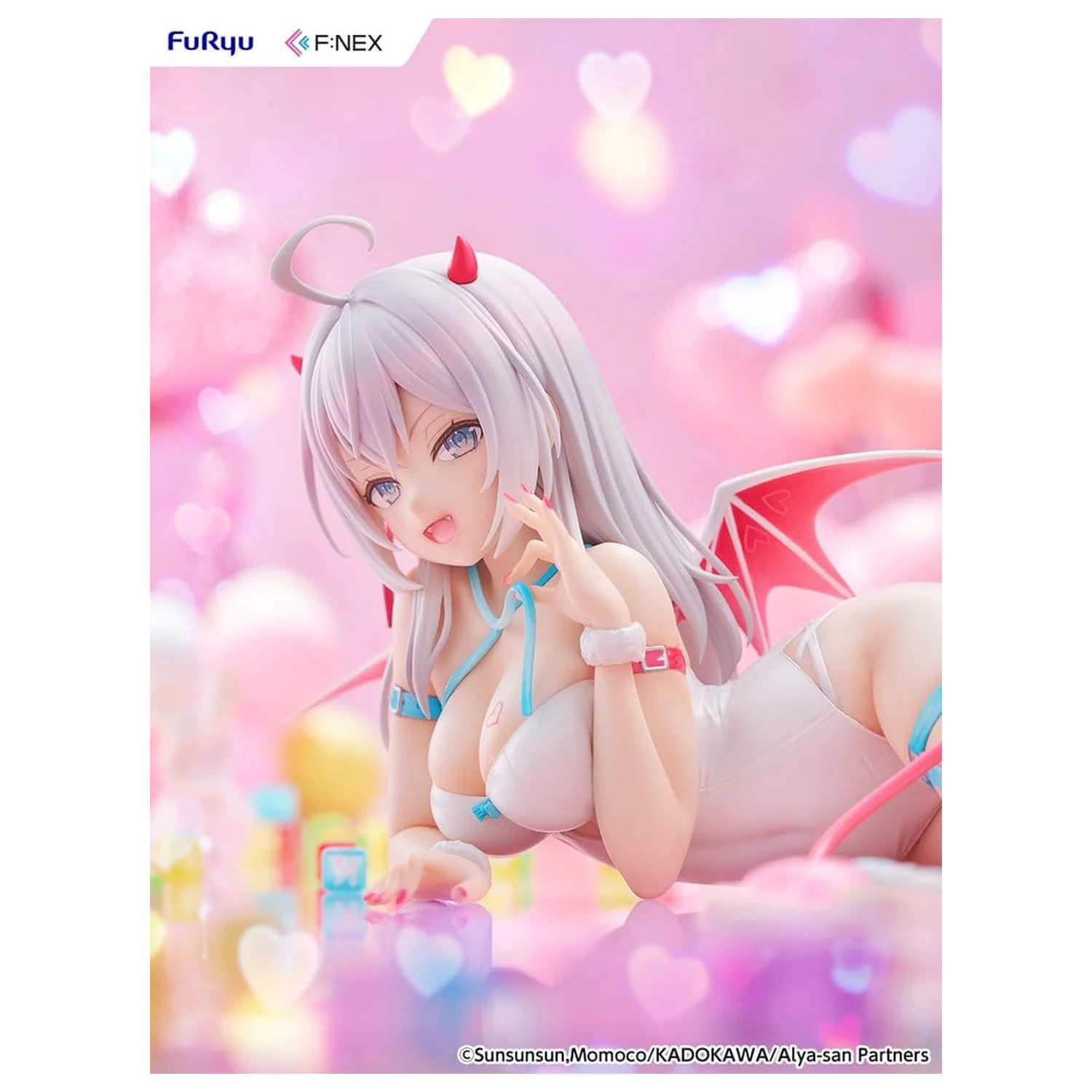 Alya Sometimes Hides Her Feelings in Russian 1/7 Alya Succubus Ver. PVC figura 8 cm termékfotó