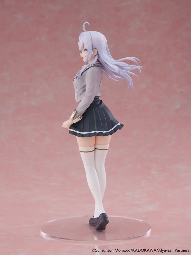 Alya Sometimes Hides Her Feelings in Russian Cantabile Alisa Mikhailovna Kujou PVC szobor figura 21 cm termékfotó