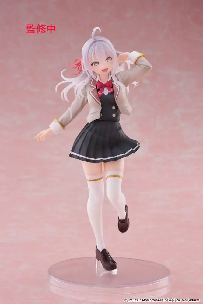 Alya Sometimes Hides Her Feelings in Russian Coreful Alya School Uniform Ver. PVC szobor figura 18 cm termékfotó