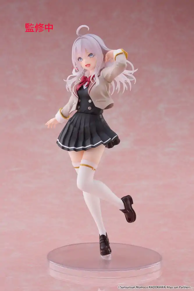 Alya Sometimes Hides Her Feelings in Russian Coreful Alya School Uniform Ver. PVC szobor figura 18 cm termékfotó