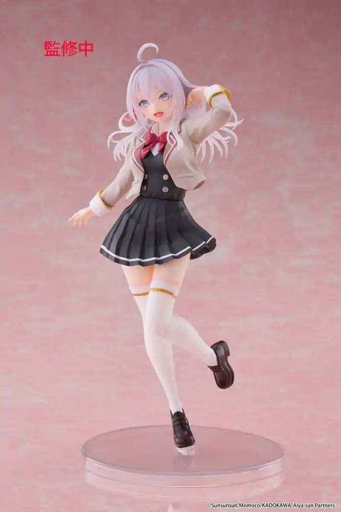 Alya Sometimes Hides Her Feelings in Russian Coreful Alya School Uniform Ver. PVC szobor figura 18 cm termékfotó