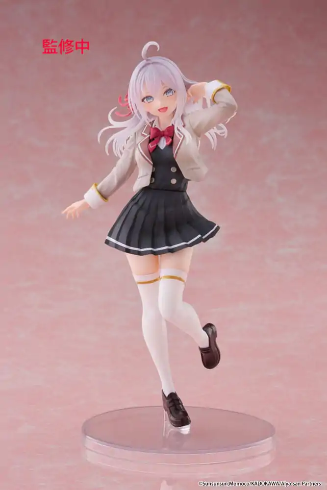 Alya Sometimes Hides Her Feelings in Russian Coreful Alya School Uniform Ver. PVC szobor figura 18 cm termékfotó
