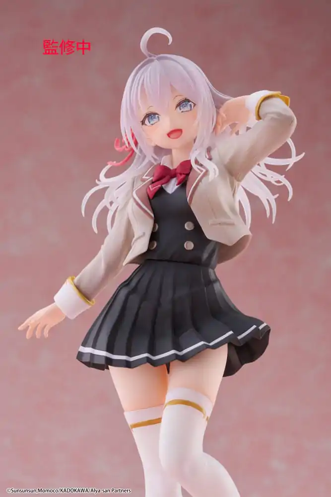 Alya Sometimes Hides Her Feelings in Russian Coreful Alya School Uniform Ver. PVC szobor figura 18 cm termékfotó