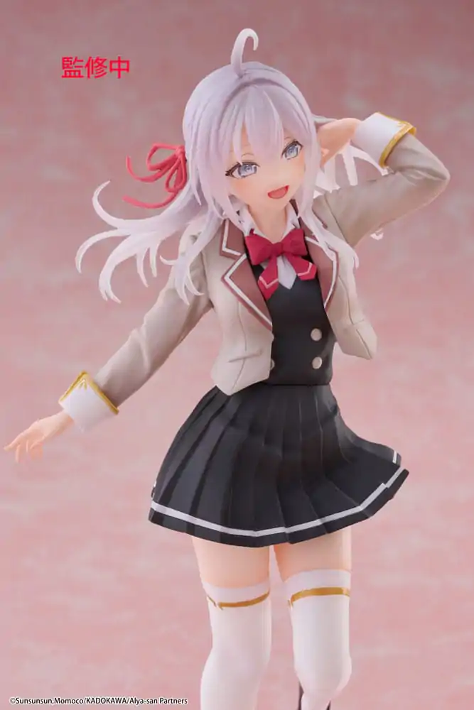 Alya Sometimes Hides Her Feelings in Russian Coreful Alya School Uniform Ver. PVC szobor figura 18 cm termékfotó