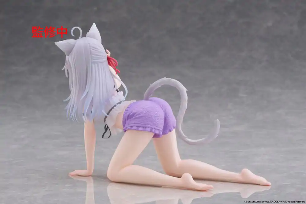 Alya Sometimes Hides Her Feelings in Russian Desktop Cute figura Alya Cat Ear Roomwear Ver. PVC szobor figura 13 cm    termékfotó