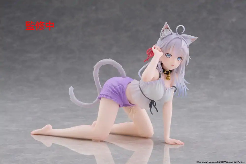 Alya Sometimes Hides Her Feelings in Russian Desktop Cute figura Alya Cat Ear Roomwear Ver. PVC szobor figura 13 cm    termékfotó