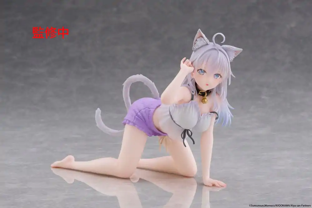 Alya Sometimes Hides Her Feelings in Russian Desktop Cute figura Alya Cat Ear Roomwear Ver. PVC szobor figura 13 cm    termékfotó