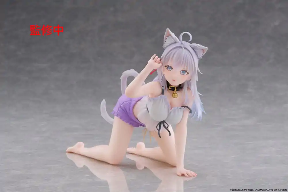 Alya Sometimes Hides Her Feelings in Russian Desktop Cute figura Alya Cat Ear Roomwear Ver. PVC szobor figura 13 cm    termékfotó