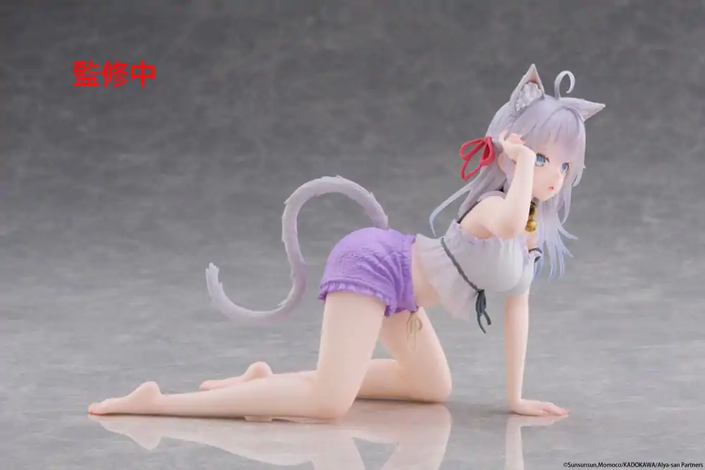 Alya Sometimes Hides Her Feelings in Russian Desktop Cute figura Alya Cat Ear Roomwear Ver. PVC szobor figura 13 cm    termékfotó