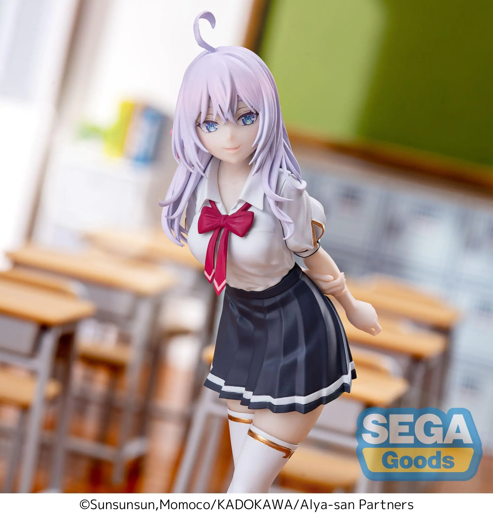 Alya Sometimes Hides Her Feelings in Russian Luminasta Alya Summer Uniform Ver. PVC szobor figura 17 cm termékfotó