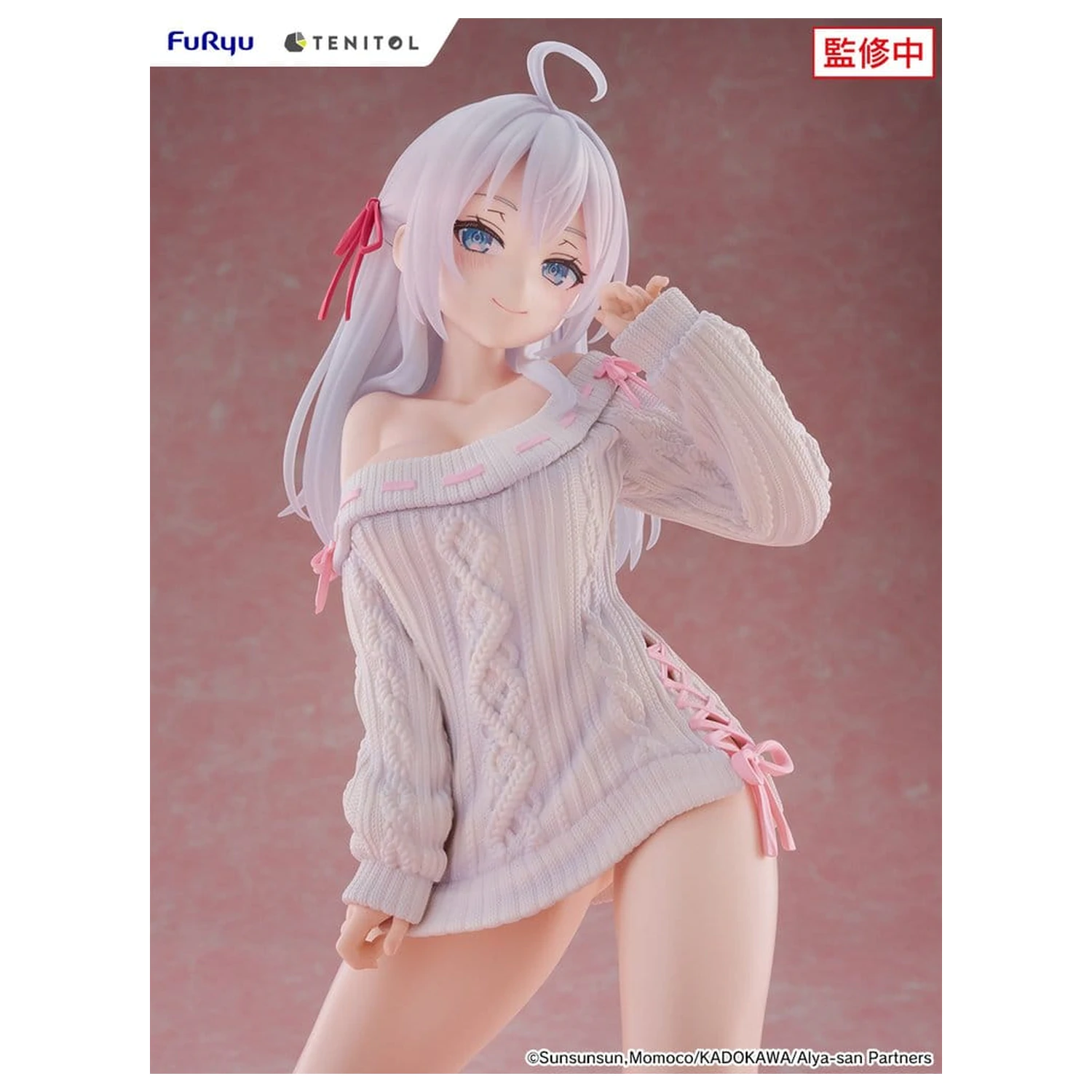 Alya Sometimes Hides Her Feelings in Russian Noodle Stopper Knit Ver. PVC figura 26 cm termékfotó