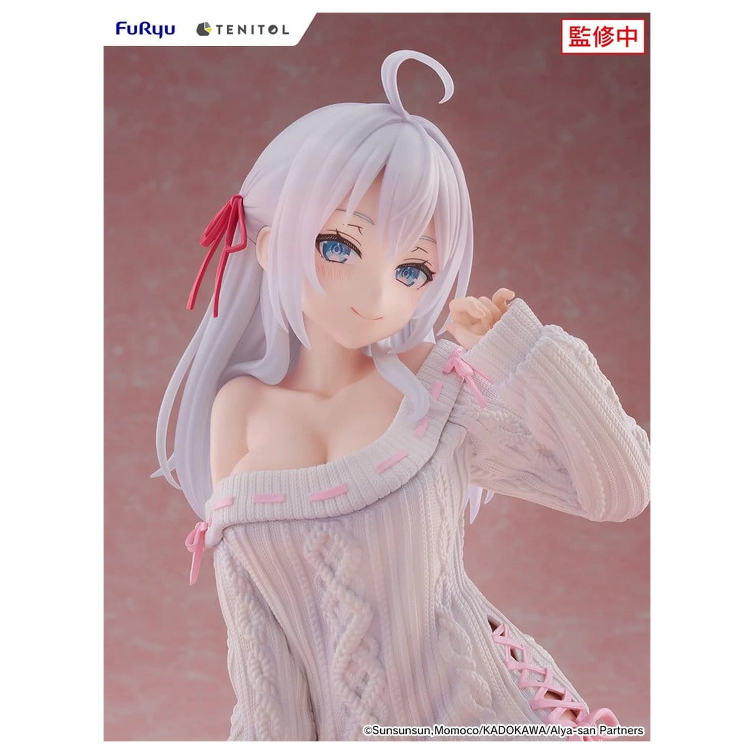 Alya Sometimes Hides Her Feelings in Russian Noodle Stopper Knit Ver. PVC figura 26 cm termékfotó