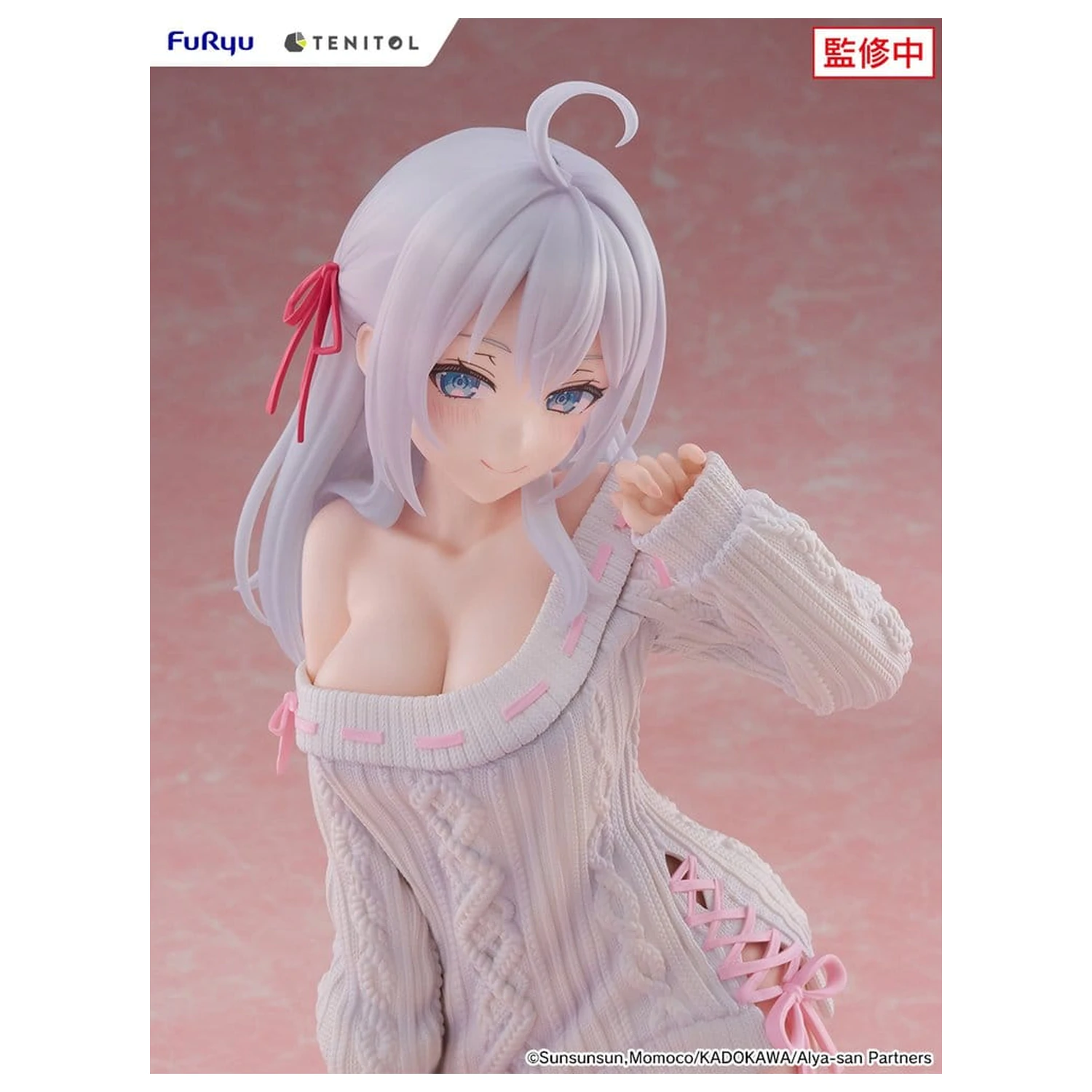 Alya Sometimes Hides Her Feelings in Russian Noodle Stopper Knit Ver. PVC figura 26 cm termékfotó