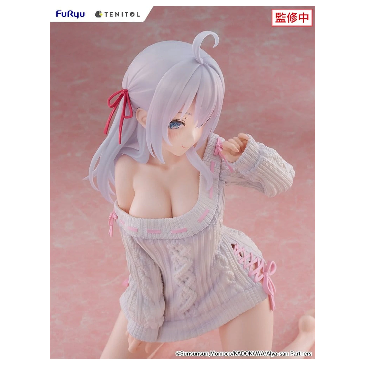 Alya Sometimes Hides Her Feelings in Russian Noodle Stopper Knit Ver. PVC figura 26 cm termékfotó