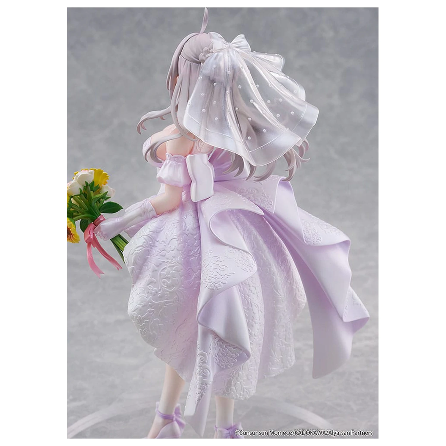 Alya Sometimes Hides Her Feelings in Russian szobor figura 1/7 Alisa Mikhailovna Kujou Wedding Dress Ver. 24 cm   termékfotó