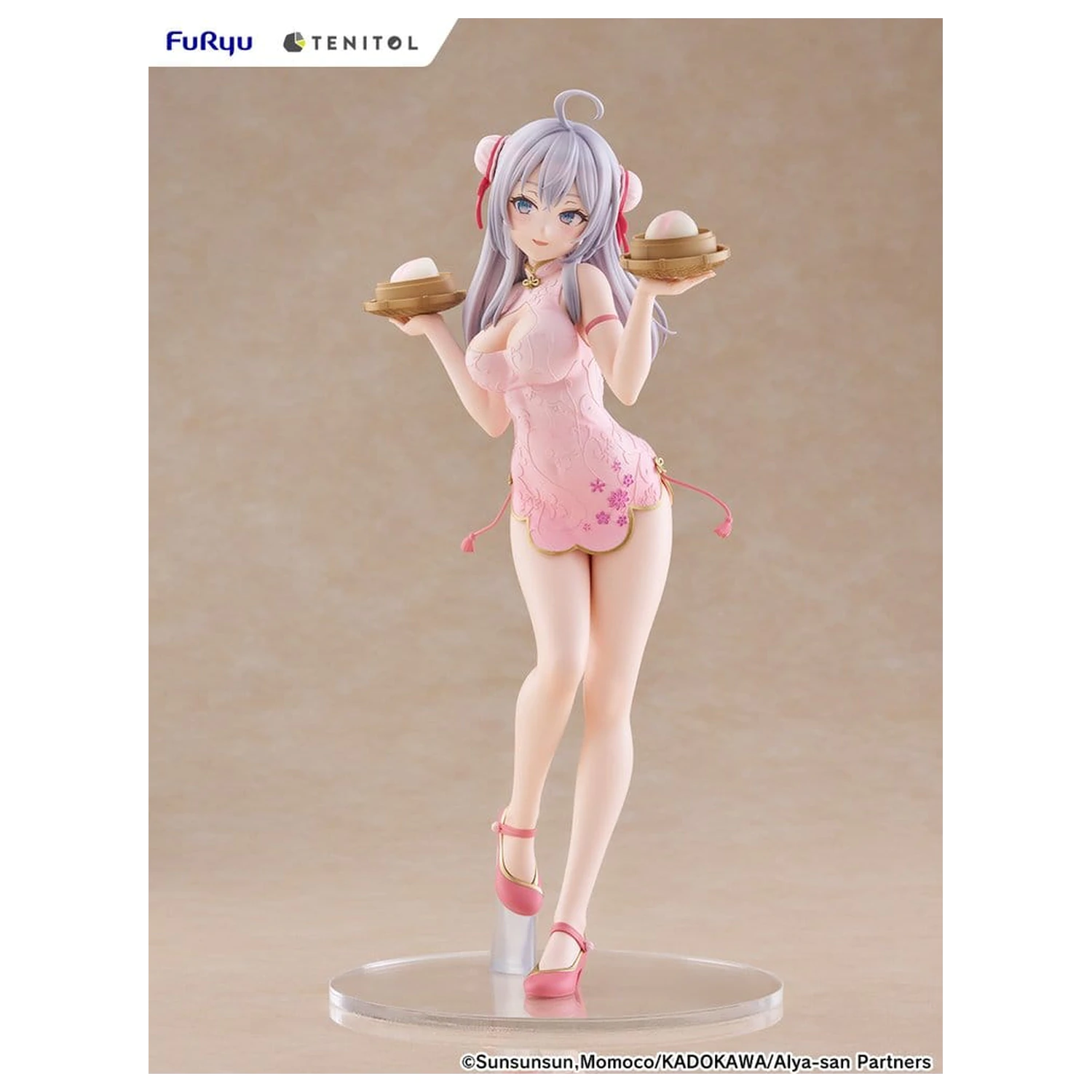 Alya Sometimes Hides Her Feelings in Russian Tenitol Tall Alya Cheongsam Ver. PVC figura 29 cm termékfotó