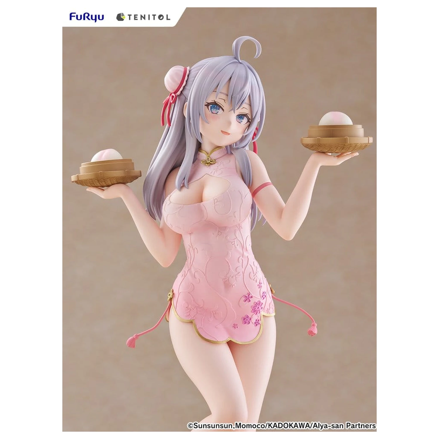 Alya Sometimes Hides Her Feelings in Russian Tenitol Tall Alya Cheongsam Ver. PVC figura 29 cm termékfotó