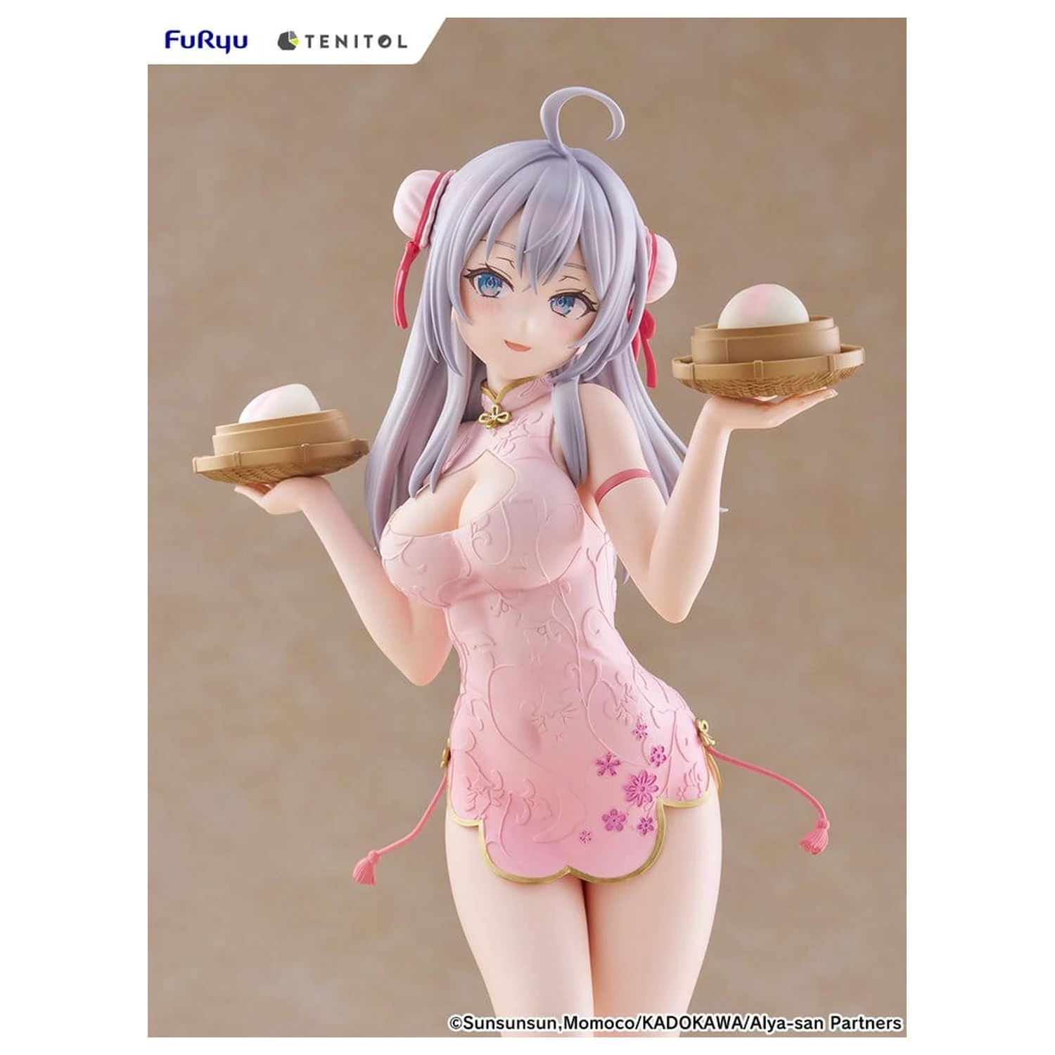 Alya Sometimes Hides Her Feelings in Russian Tenitol Tall Alya Cheongsam Ver. PVC figura 29 cm termékfotó