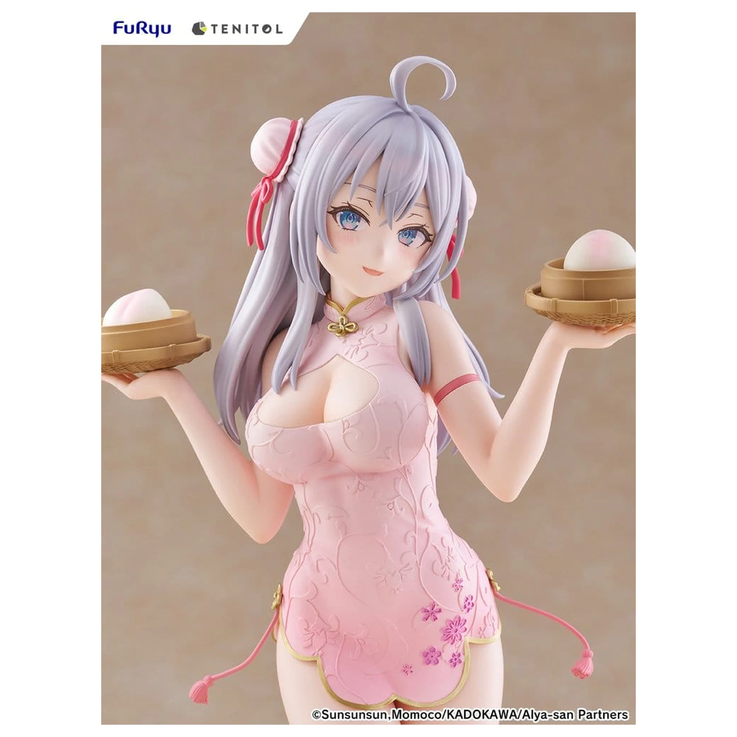 Alya Sometimes Hides Her Feelings in Russian Tenitol Tall Alya Cheongsam Ver. PVC figura 29 cm termékfotó