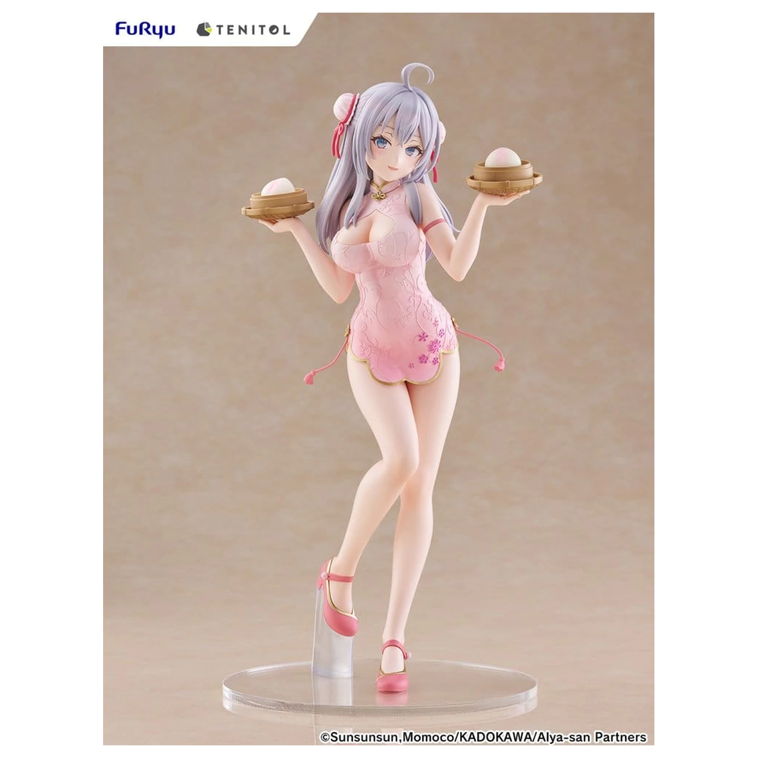 Alya Sometimes Hides Her Feelings in Russian Tenitol Tall Alya Cheongsam Ver. PVC figura 29 cm termékfotó