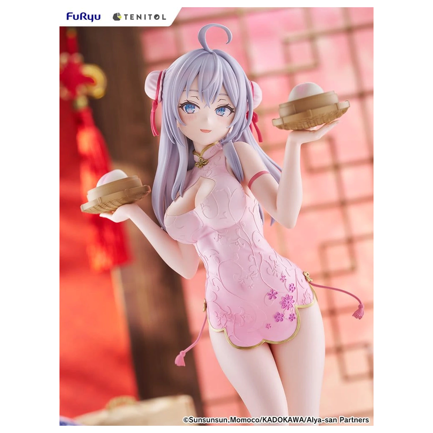 Alya Sometimes Hides Her Feelings in Russian Tenitol Tall Alya Cheongsam Ver. PVC figura 29 cm termékfotó
