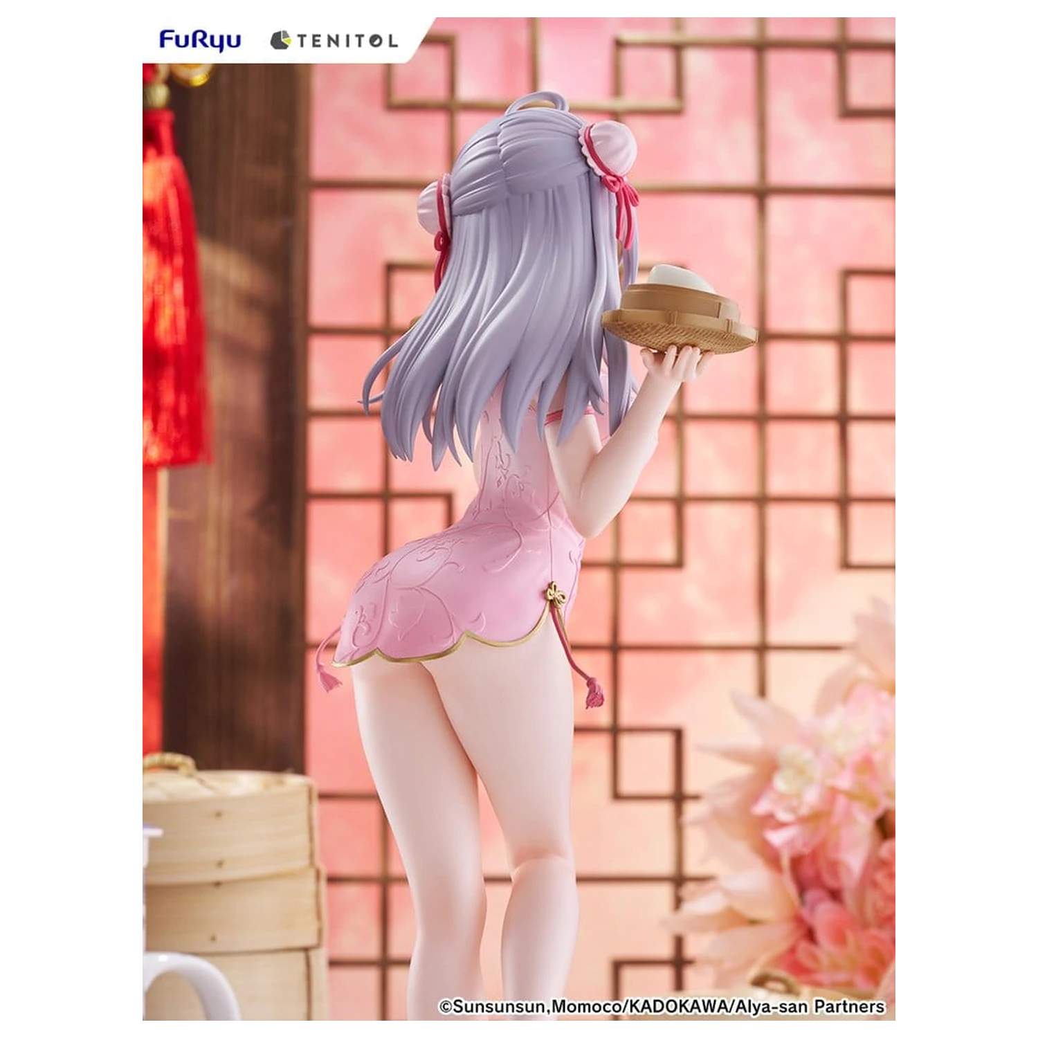 Alya Sometimes Hides Her Feelings in Russian Tenitol Tall Alya Cheongsam Ver. PVC figura 29 cm termékfotó