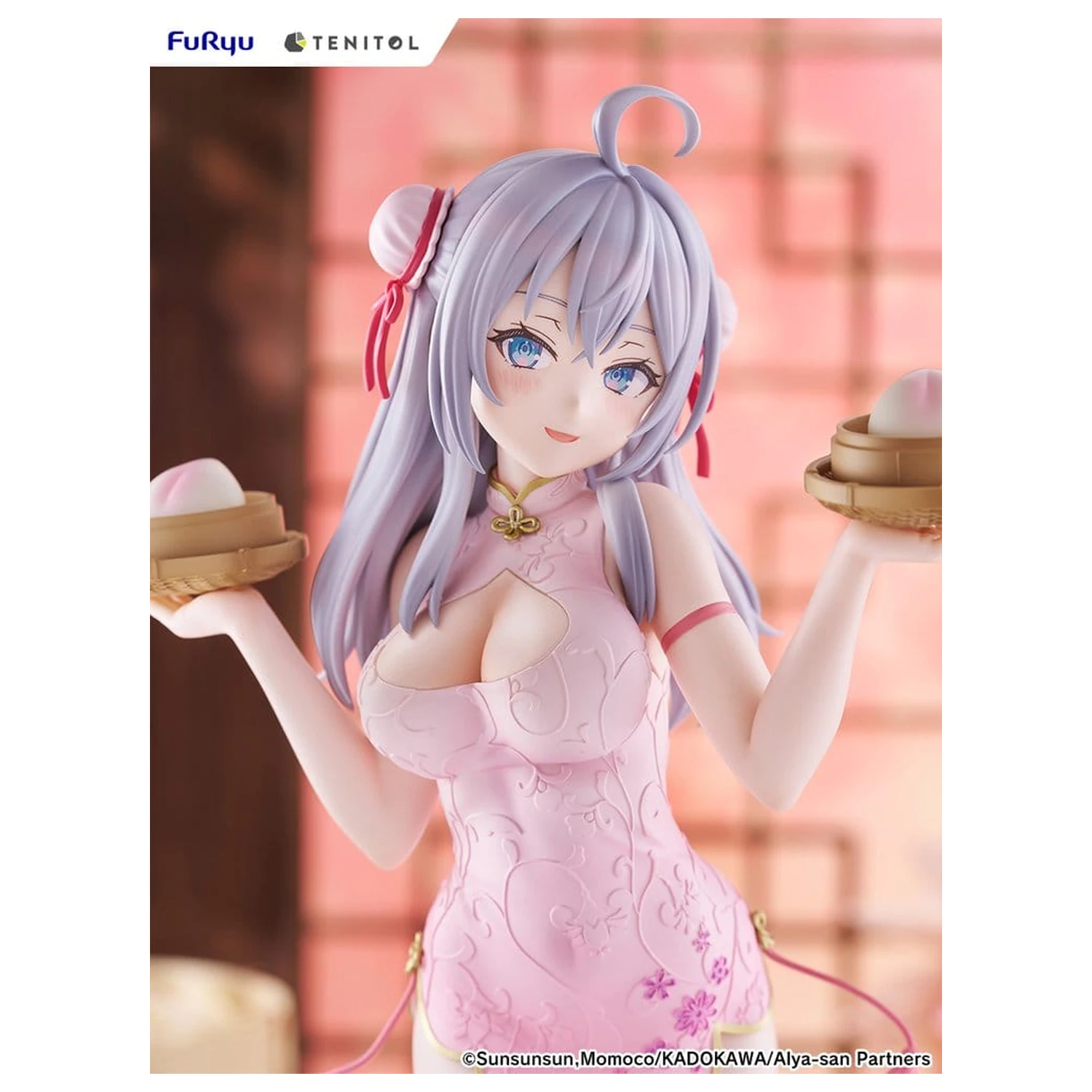 Alya Sometimes Hides Her Feelings in Russian Tenitol Tall Alya Cheongsam Ver. PVC figura 29 cm termékfotó