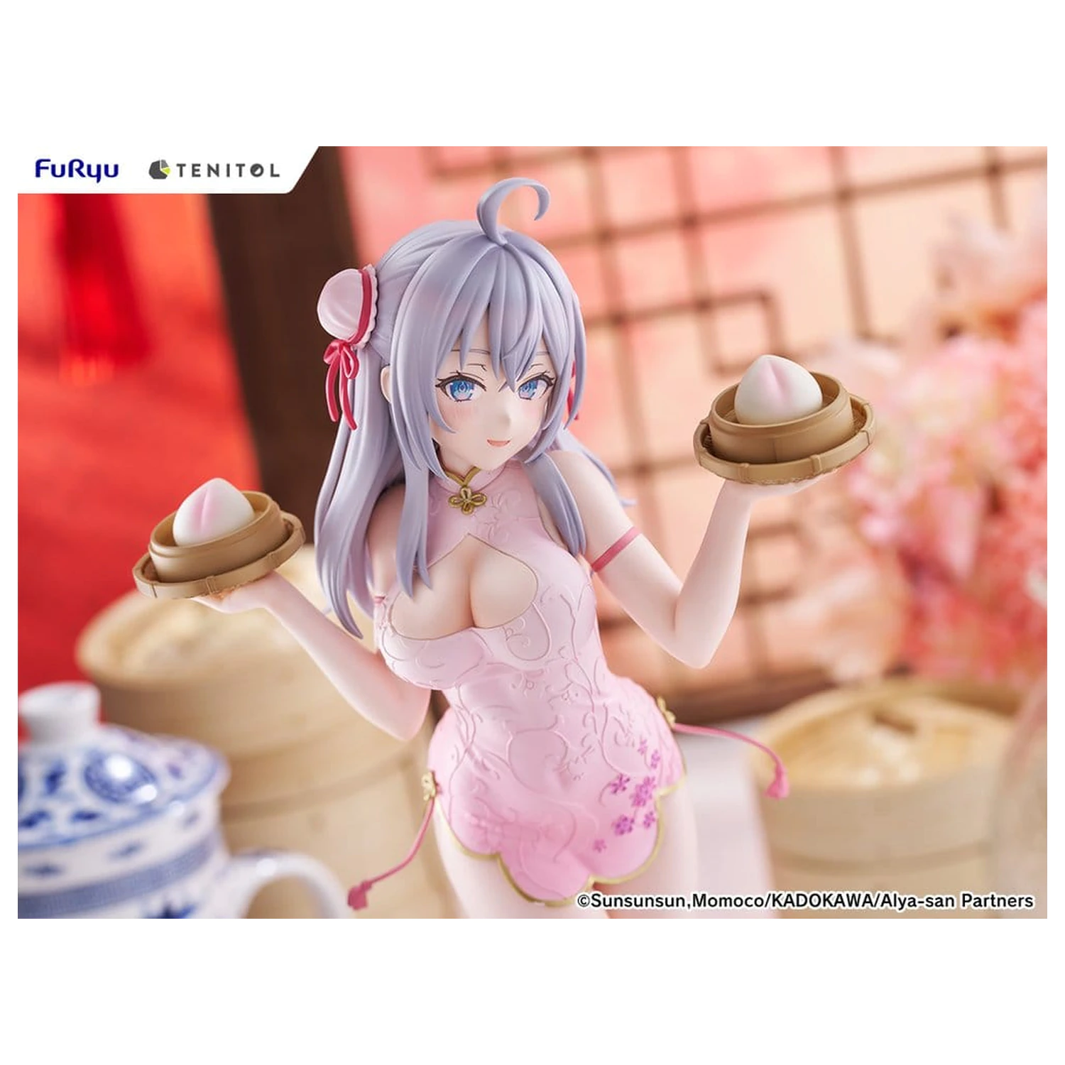 Alya Sometimes Hides Her Feelings in Russian Tenitol Tall Alya Cheongsam Ver. PVC figura 29 cm termékfotó