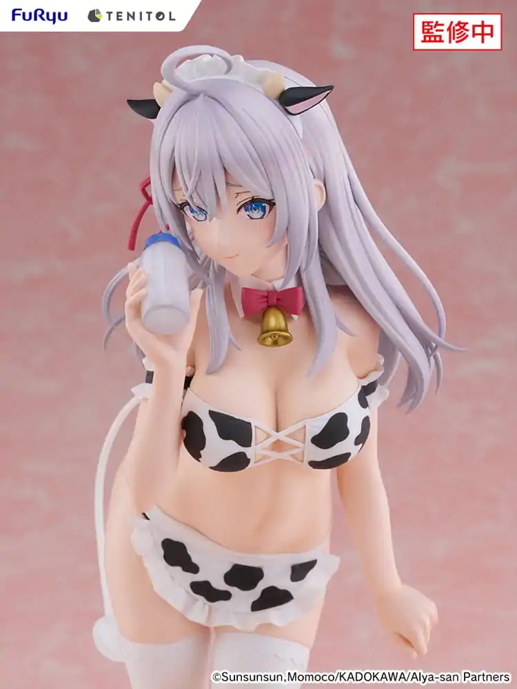 Alya Sometimes Hides Her Feelings in Russian Tenitol Tall Alya Cow Costume Ver. PVC szobor figura 29 cm       termékfotó