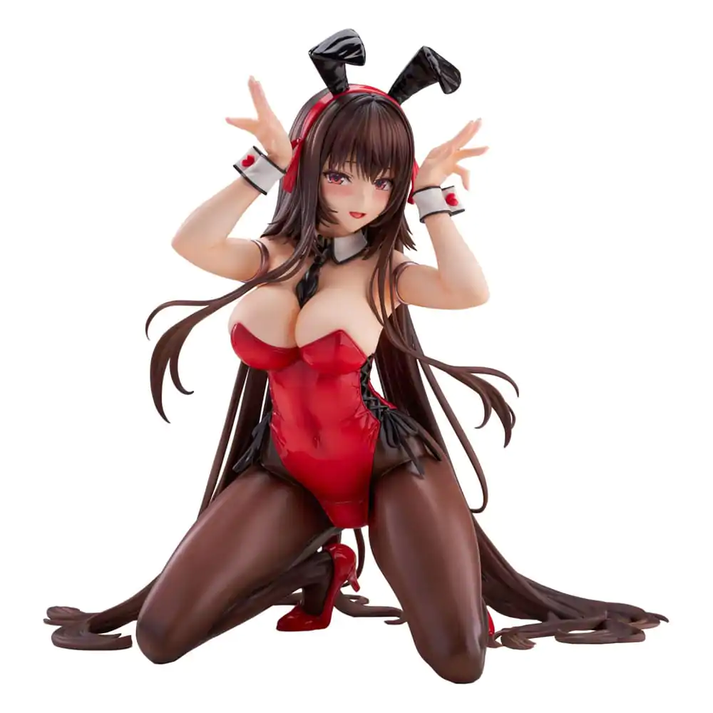 Amakano 2+ 1/4 Yuuhi Kurohime Bunny Suit Ver. PVC szobor figura 32 cm termékfotó