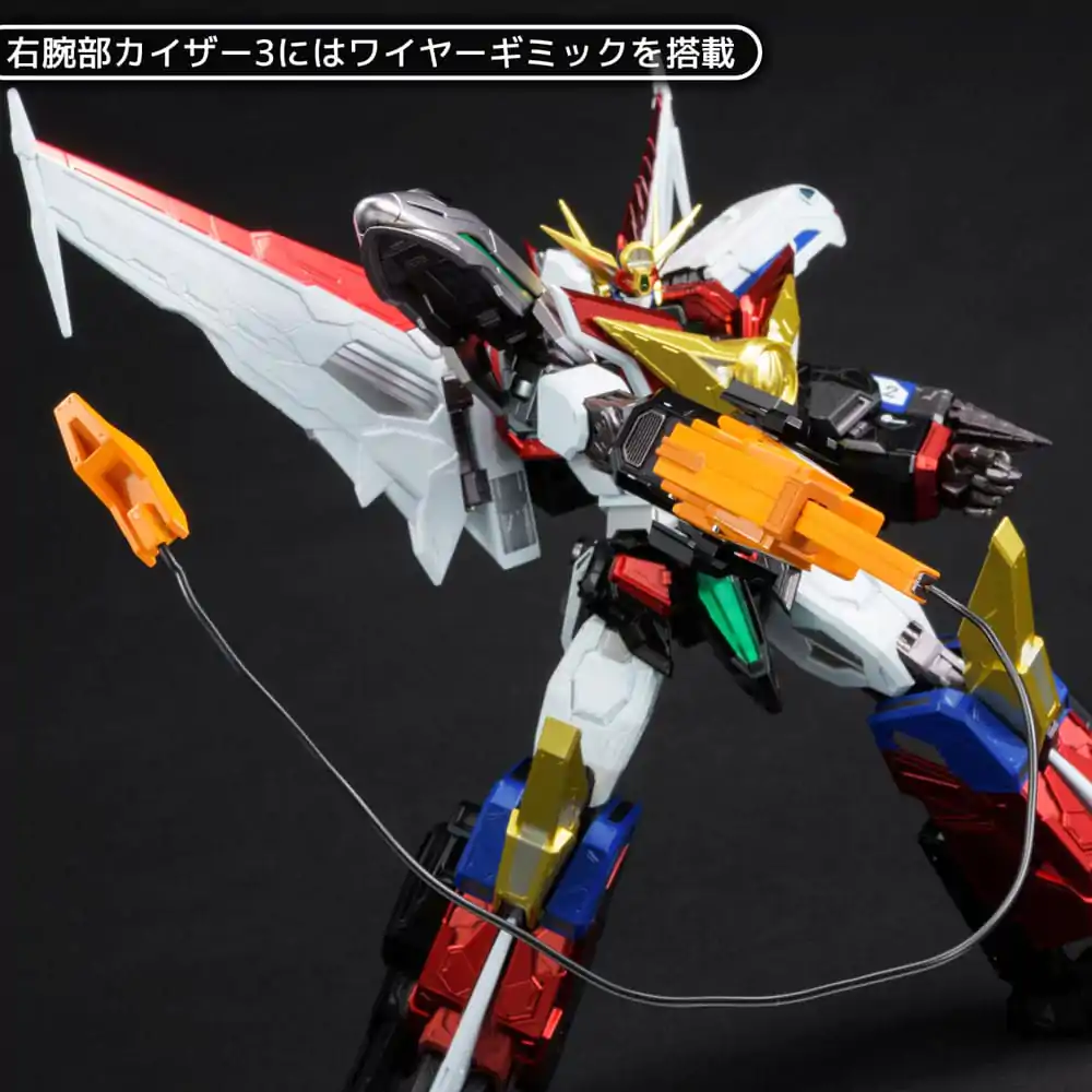 Amakuni Kizin Diecast akciófigura Great Might Gaine 24 cm termékfotó