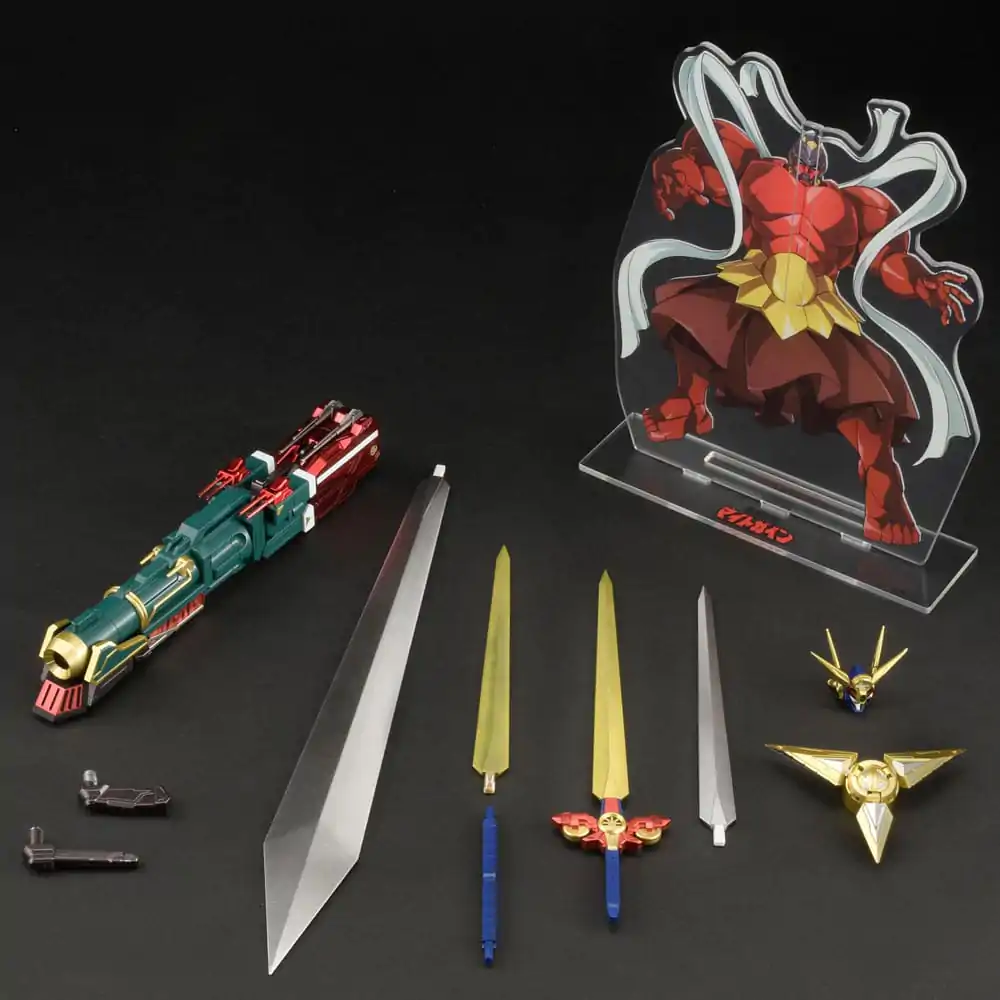 Amakuni Kizin Diecast Option Parts Set Great Might Gaine akciófigura kiegészítő csomag termékfotó